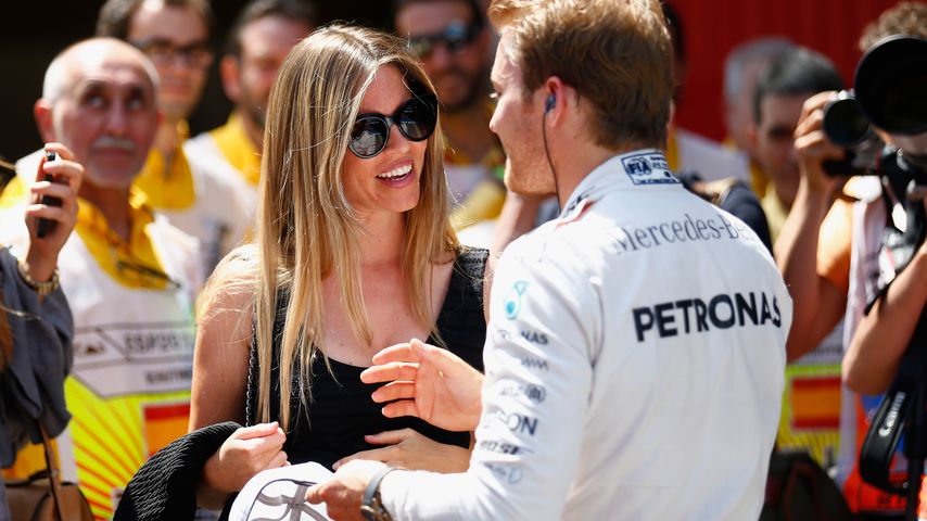 Nico Rosberg und Vivian Sibold