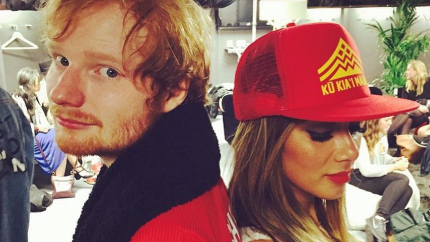 Ed Sheeran und Nicole Scherzinger