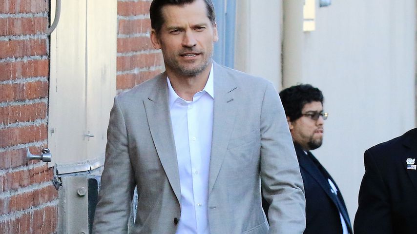 Nikolaj Coster-Waldau auf dem Weg zu Jimmy Kimmel