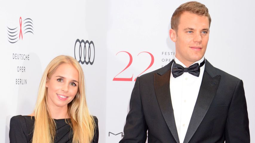 Nina und Manuel Neuer bei der Aids-Gala 2015