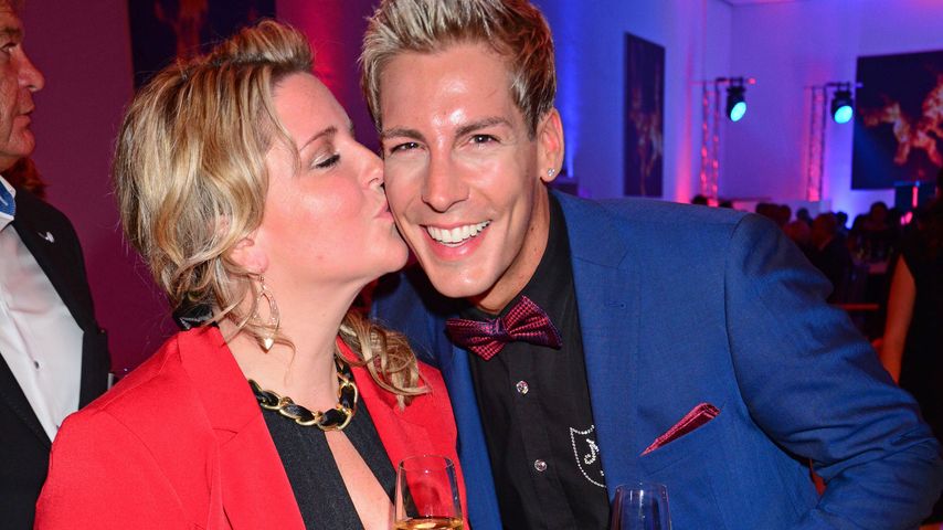 Norman Langen und Verena De-Haan bei der Jose Carreras Gala im Hotel Estrel