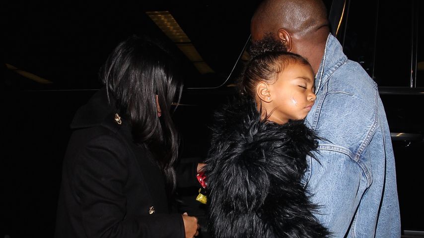 Kim Kardashian, Kanye West und North West