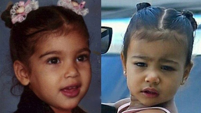 Kim Kardashian und North West