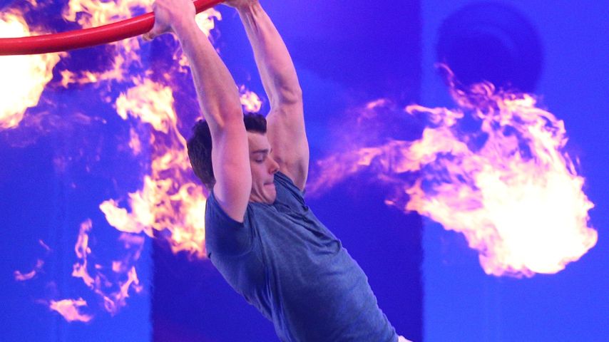 Oliver Edelmann in der Show "Ninja Warrior Germany"