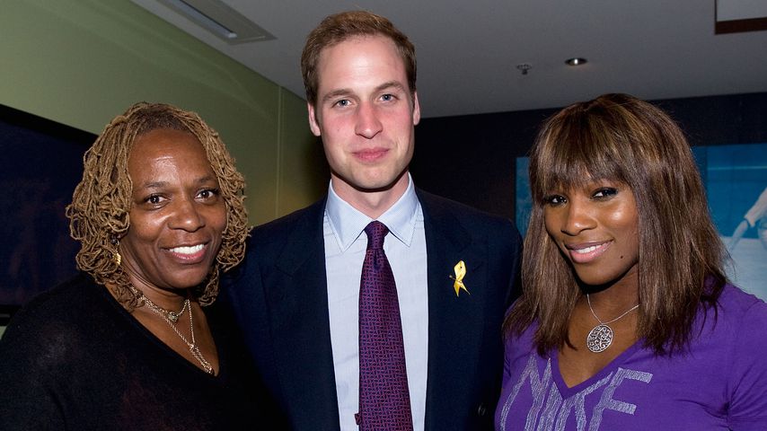 Oracene Price, Prinz William und Serena Williams
