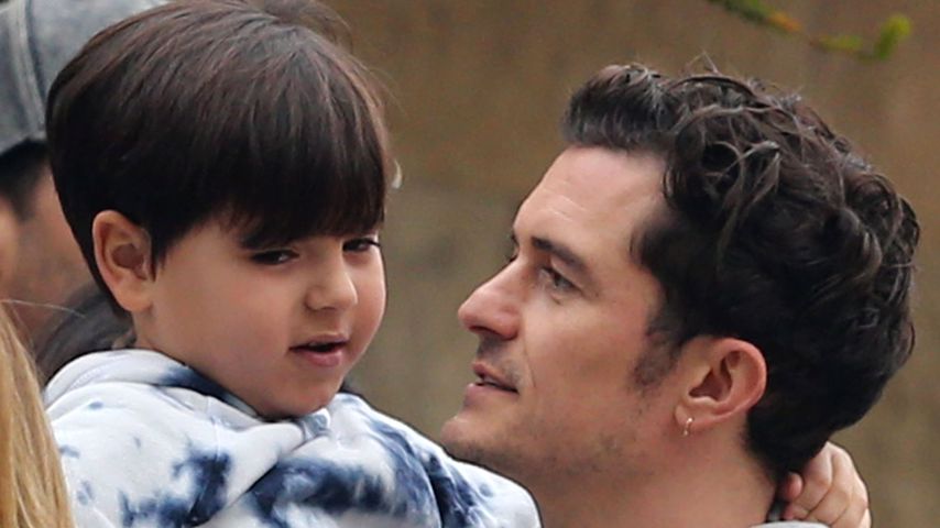 Orlando Bloom mit Söhnchen Flynn in Malibu