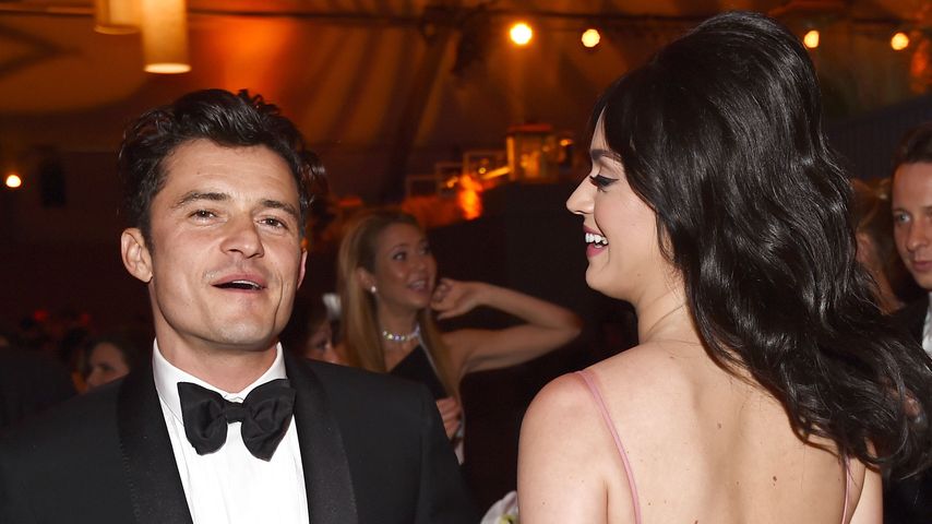 Orlando Bloom und Katy Perry auf einer Party im Januar 2014 in Los Angeles