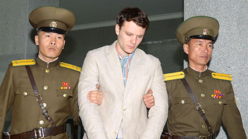 Otto Warmbier nach seiner Verurteilung