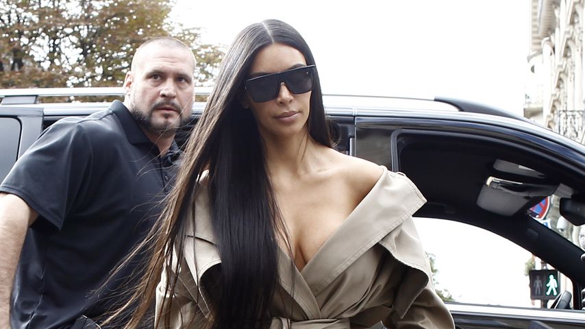 Pascal Duvier und Kim Kardashian in Paris