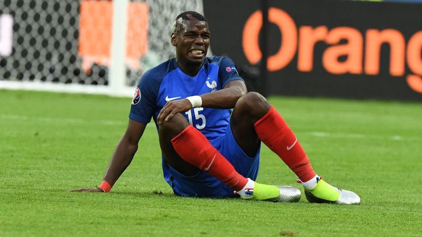 Paul Pogba beim EM-Spiel Frankreich gegen Rumänien 2016