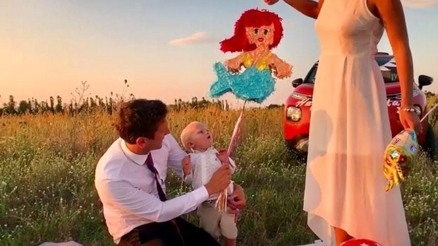 Süßer B-Day-Clip: Für Emil-Ocean gab es eine Arielle-Piñata!