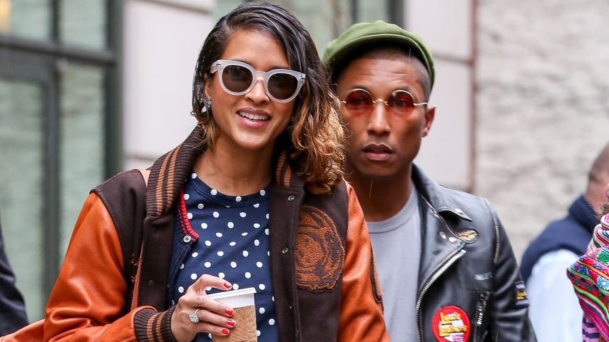 Pharrell Williams und Helen Lasichanh
