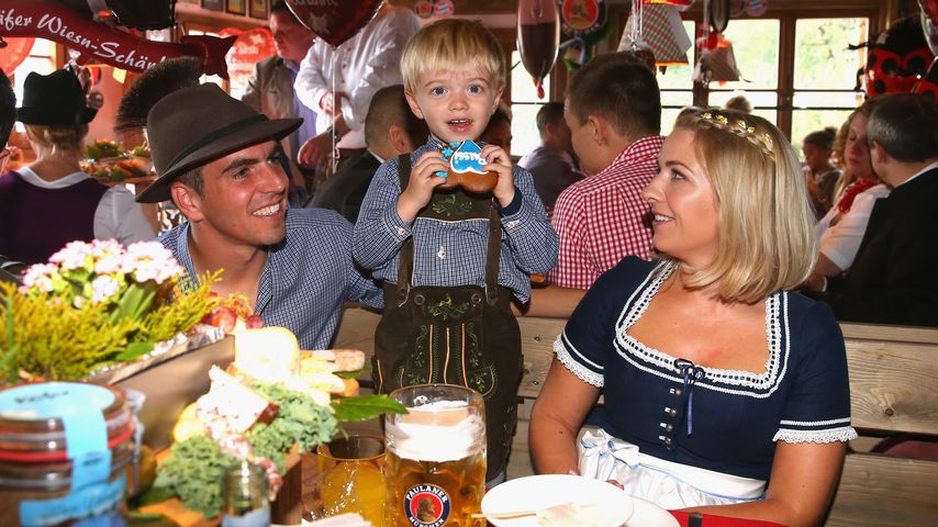Philipp Lahm, Claudia Lahm und Julian Lahm