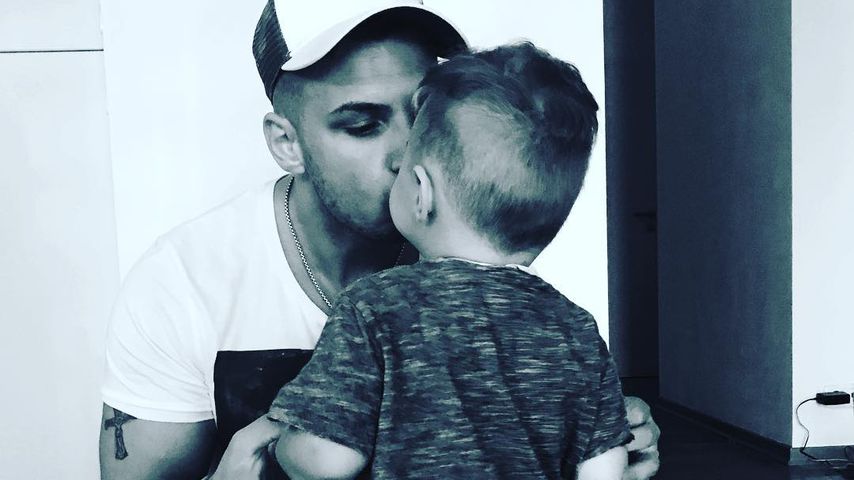 Pietro Lombardi mit seinem Sohn Alessio