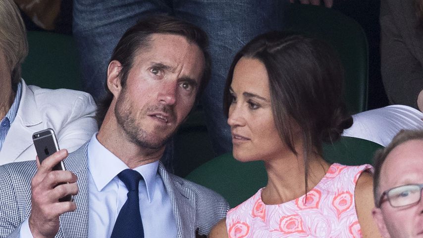 James Matthews und Pippa Middleton beim Wimbledon-Spiel