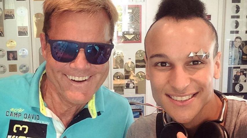 Dieter Bohlen und Prince Damien