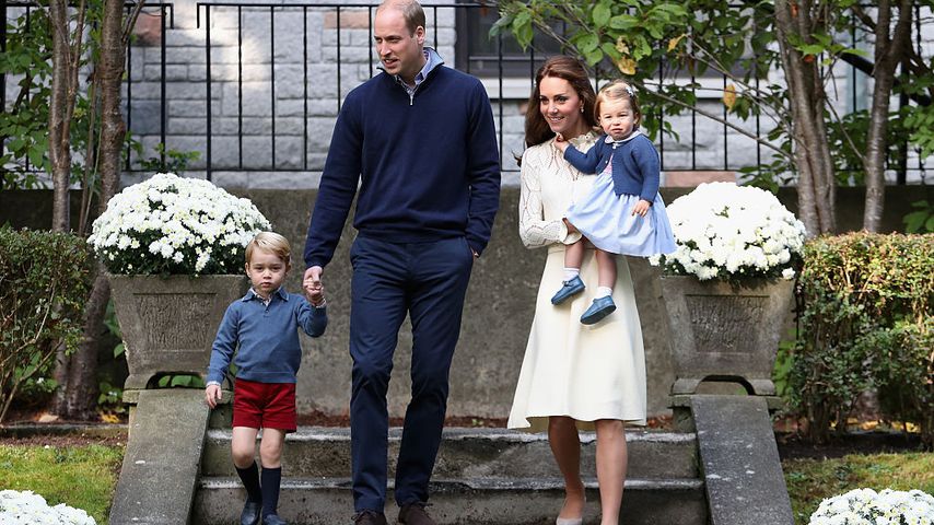 Prinz William und Herzogin Kate mit ihren Kindern auf der Royal-Tour durch Kanada 2016