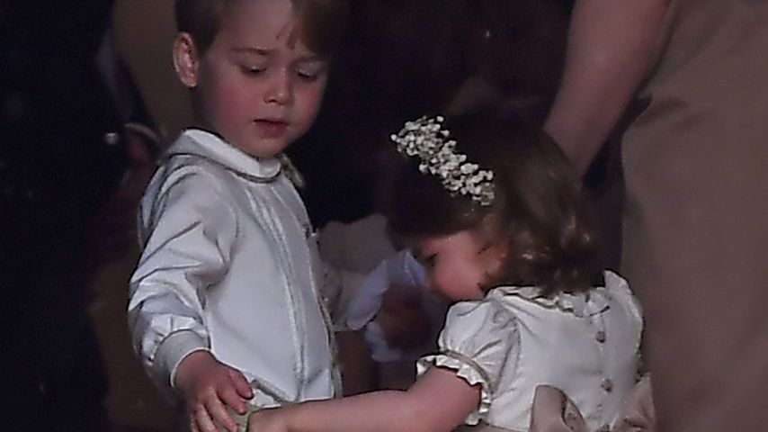 Prinz George und Prinzessin Charlotte bei Pippas Hochzeit