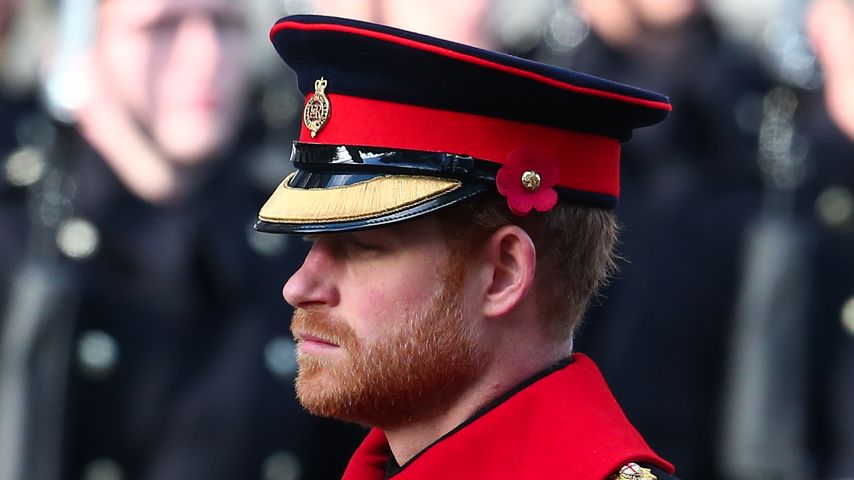 Prinz Harry im November 2016 bei einer Gedenkveranstaltung für gefallene Soldaten in London