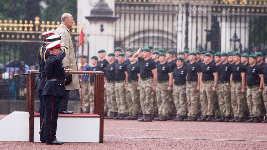 Prinz Philip bei seinem letzten öffentlichen Termin in London