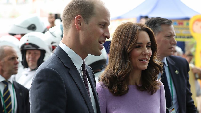 Prinz William und Herzogin Kate, Mitglieder der britischen Königsfamilie