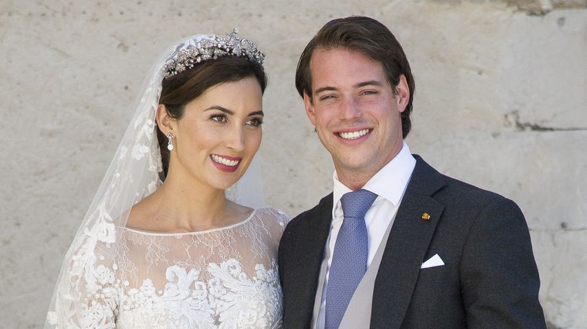 Prinzessin Claire von luxemburg und Prinz Félix von Luxemburg 2013 in Frankreich