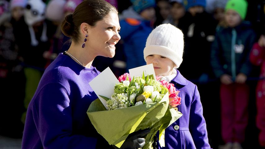 Prinzessin Estelle von Schweden und Prinzessin Victoria von Schweden