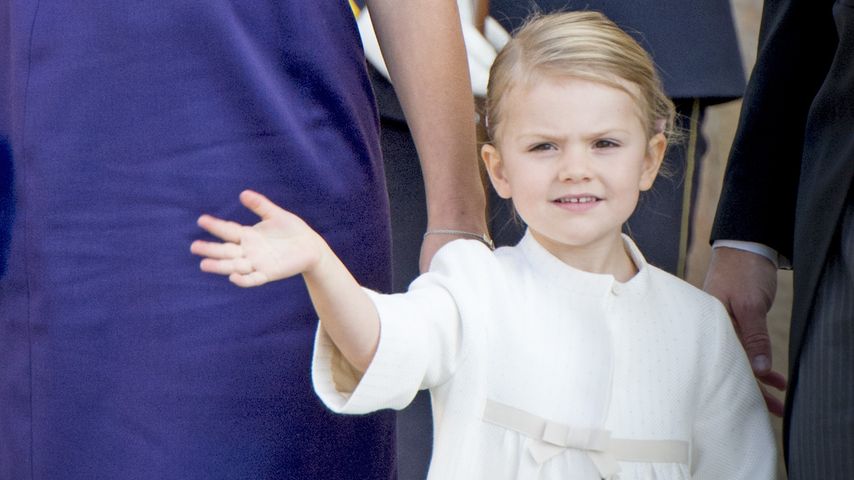 Prinzessin Estelle von Schweden und Prinzessin Victoria von Schweden