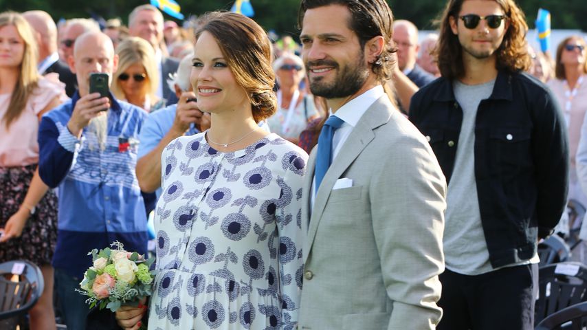 Prinzessin Sofia und Prinz Carl Philip am 14. Juli 2017