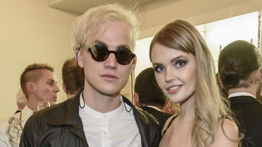 Psaiko.Dino und Bonnie Strange bei der Artists Against Aids Gala 2016 in Berlin