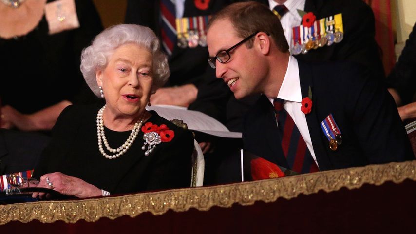 Queen Elizabeth II. und Prinz William