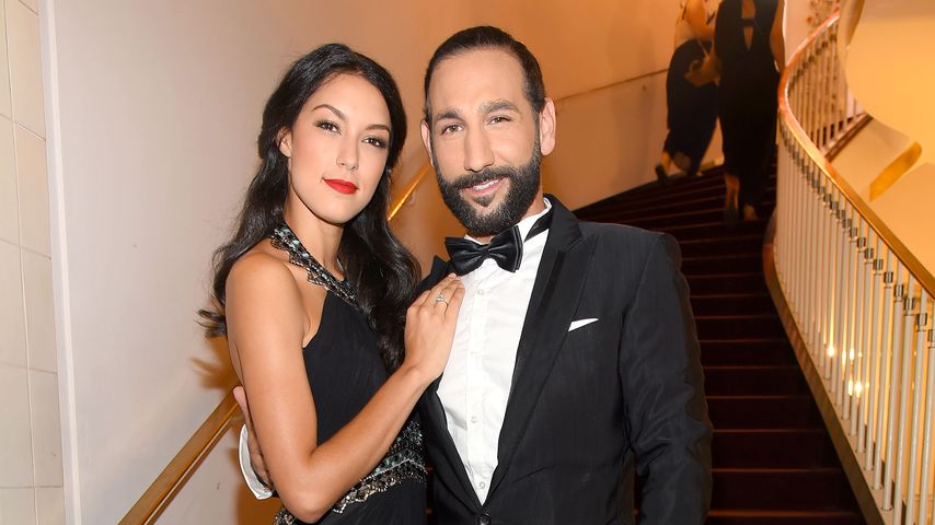 Rebecca Mir und Massimo Sinató beim Leipziger Opernball