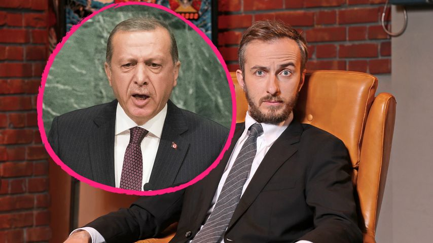 Recep Tayyip Erdogan und Jan Böhmermann