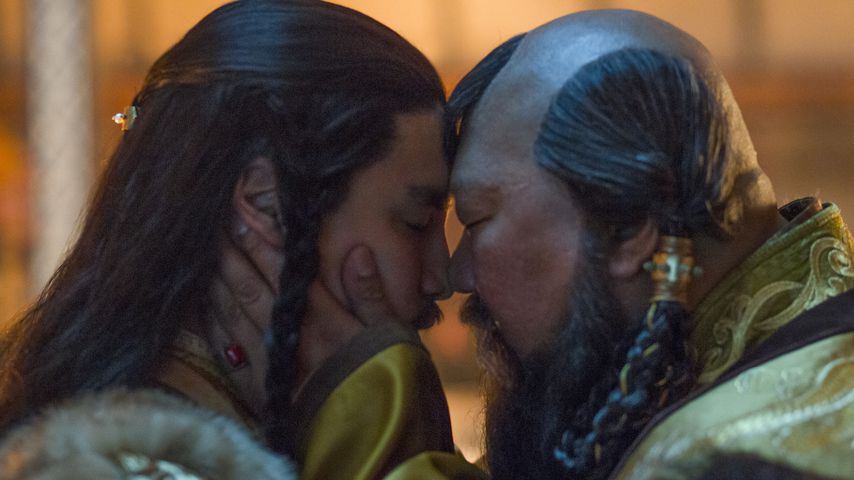 Remy Hii & Benedict Wong in "Marco Polo"