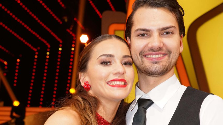 Renata Lusin und Jimi Blue Ochsenknecht in der Auftaktsendung von "Let's Dance"