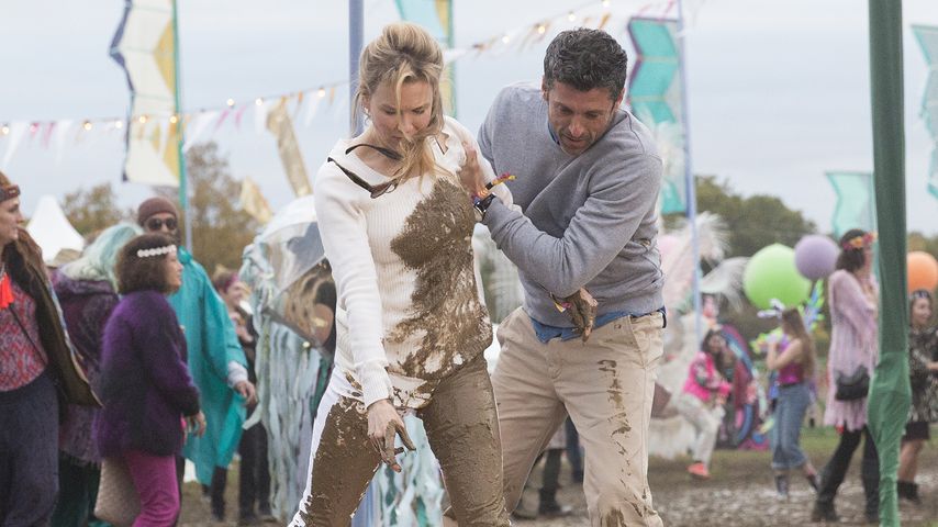 Renée Zellweger und Patrick Dempsey in "Bridget Jones' Baby"