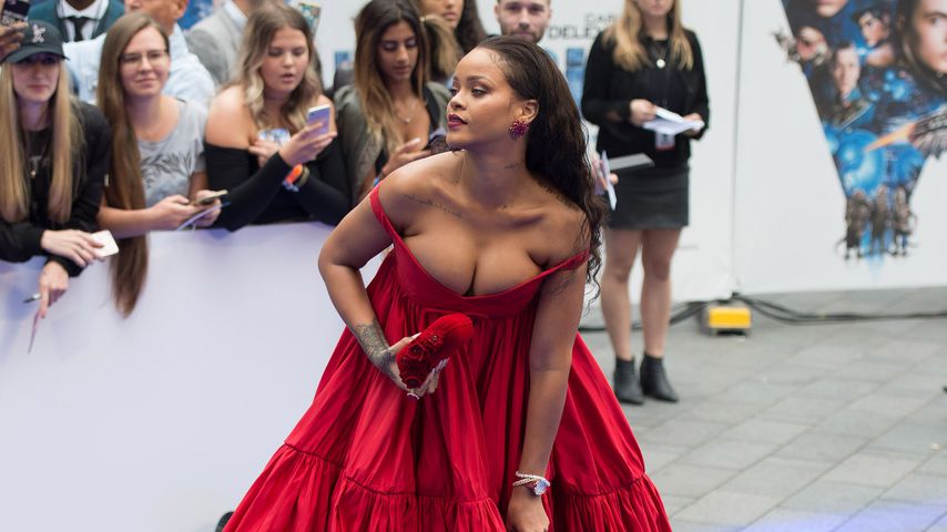 Rihanna bei einer Filmpremiere in London 2017