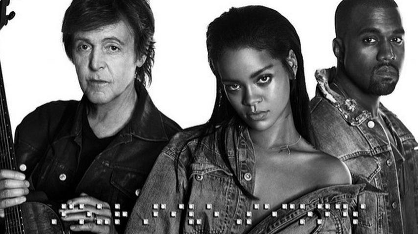 Kanye West, Rihanna und Paul McCartney
