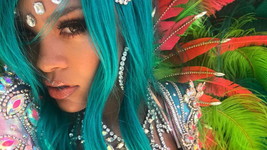 Rihanna beim Karneval auf Barbados
