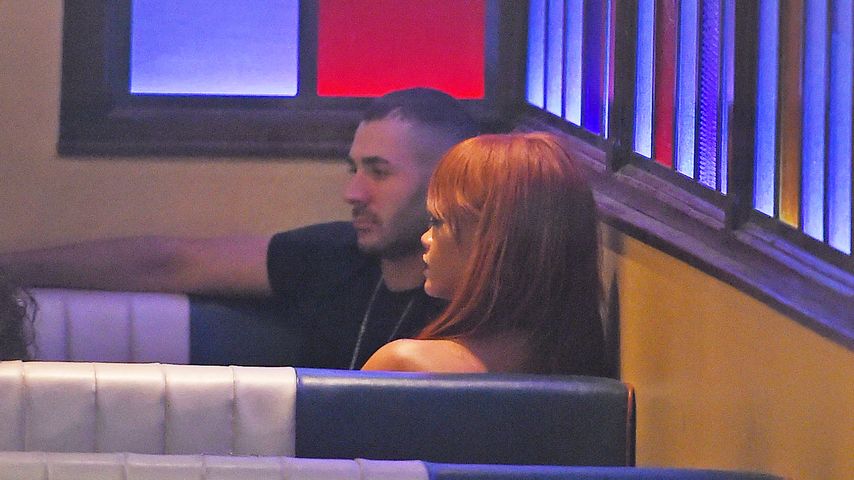 Rihanna und Karim Benzema