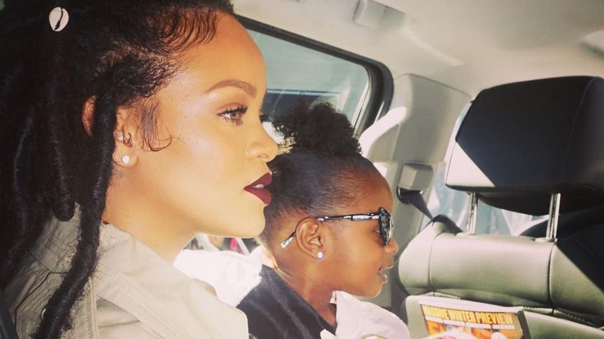 Rihanna und Nichte Majesty