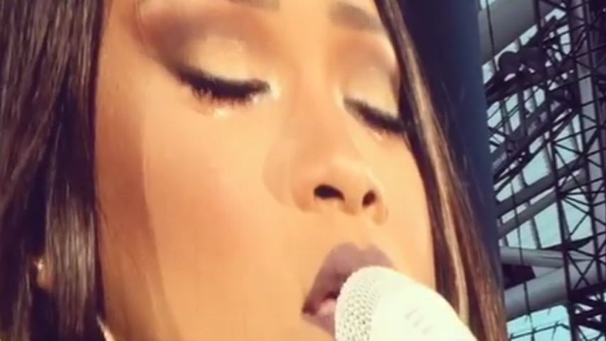 Rihanna in Dublin während ihrer ANTI-Welttournee