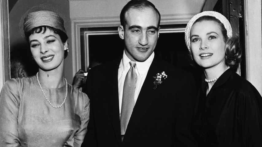 Rita Gam und Grace Kelly