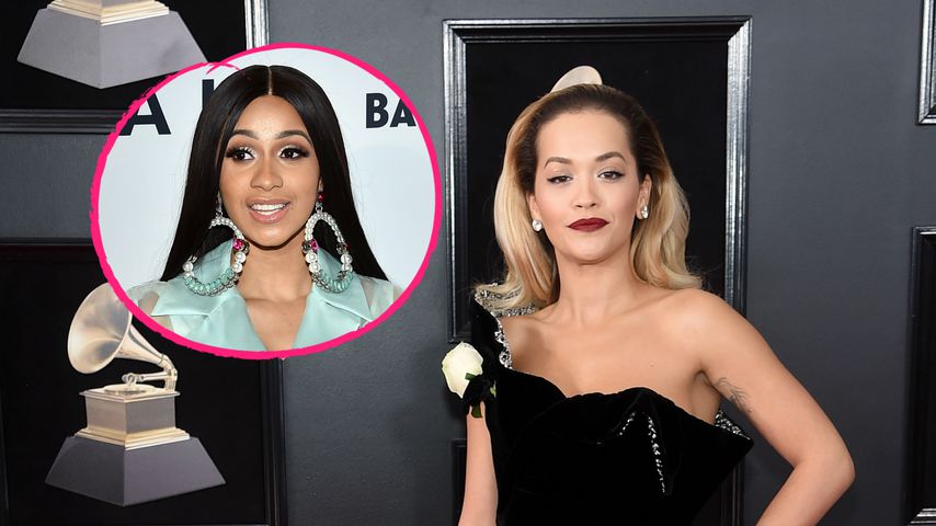 Nach Text-Eklat: Rita Ora knutscht Cardi B in "Girls"-Clip