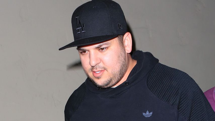 Robert Kardashian vor einem Kino in Calabasas