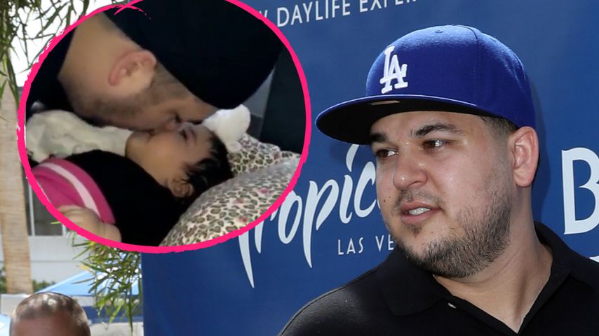 Dutzidutzidu: Rob Kardashian knuddelt mit seiner süßen Dream