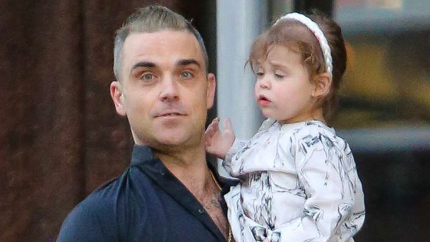 Robbie Williams und Theodora Rose Williams