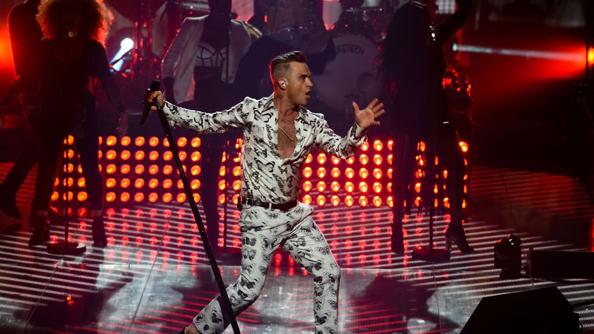 Robbie Williams performt beim ITunes Festival