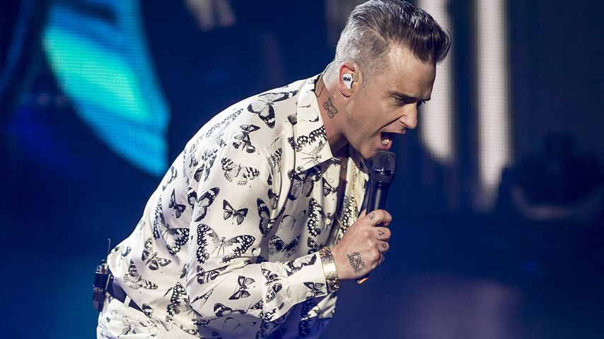 Robbie Williams beim 10. Apple Music Festival in London