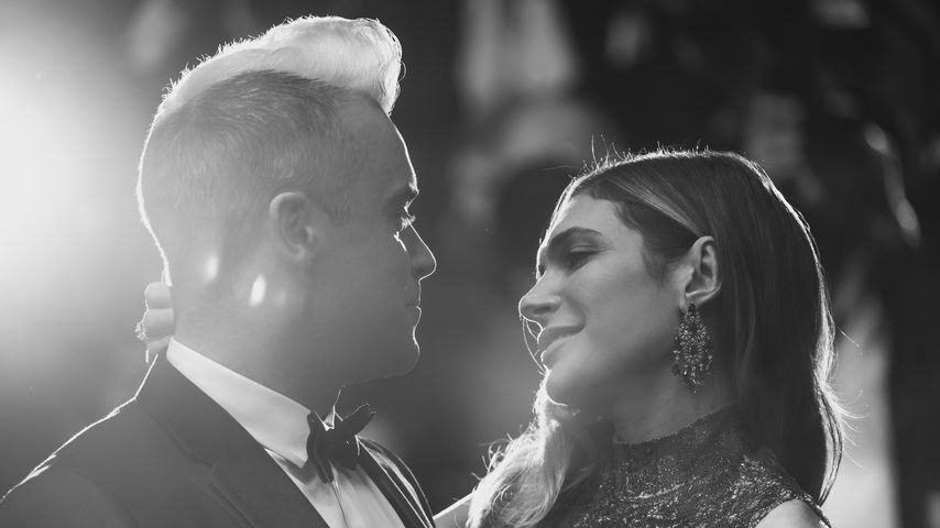 Robbie Williams und Ayda Field beim Film-Festival in Cannes 2015